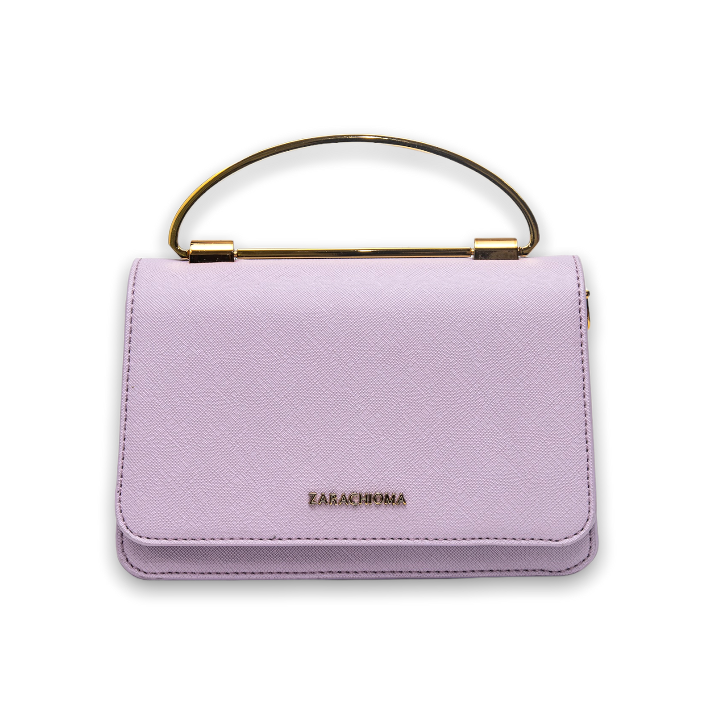 Winnie Mini Front Flap Top Handle bag in Lilac