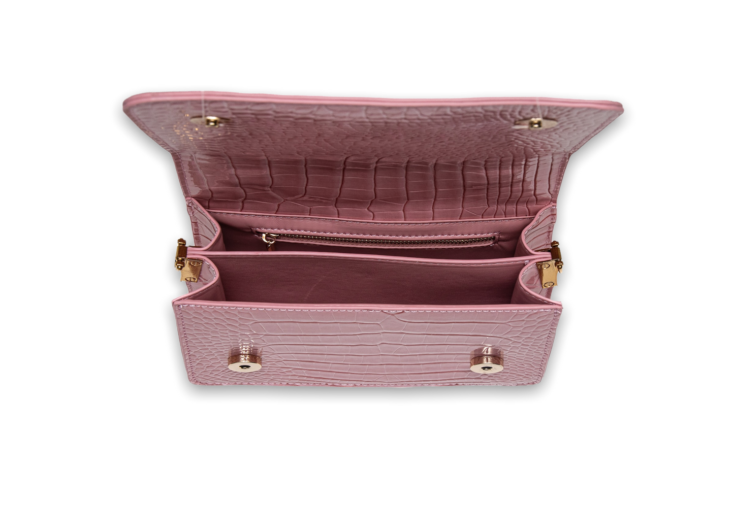 Winnie Mini Front Flap Top Handle bag in Bubble Gum Pink